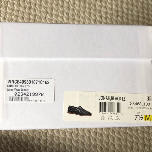 Vince Jonah Weave leather loafers - Picture 8 of 8